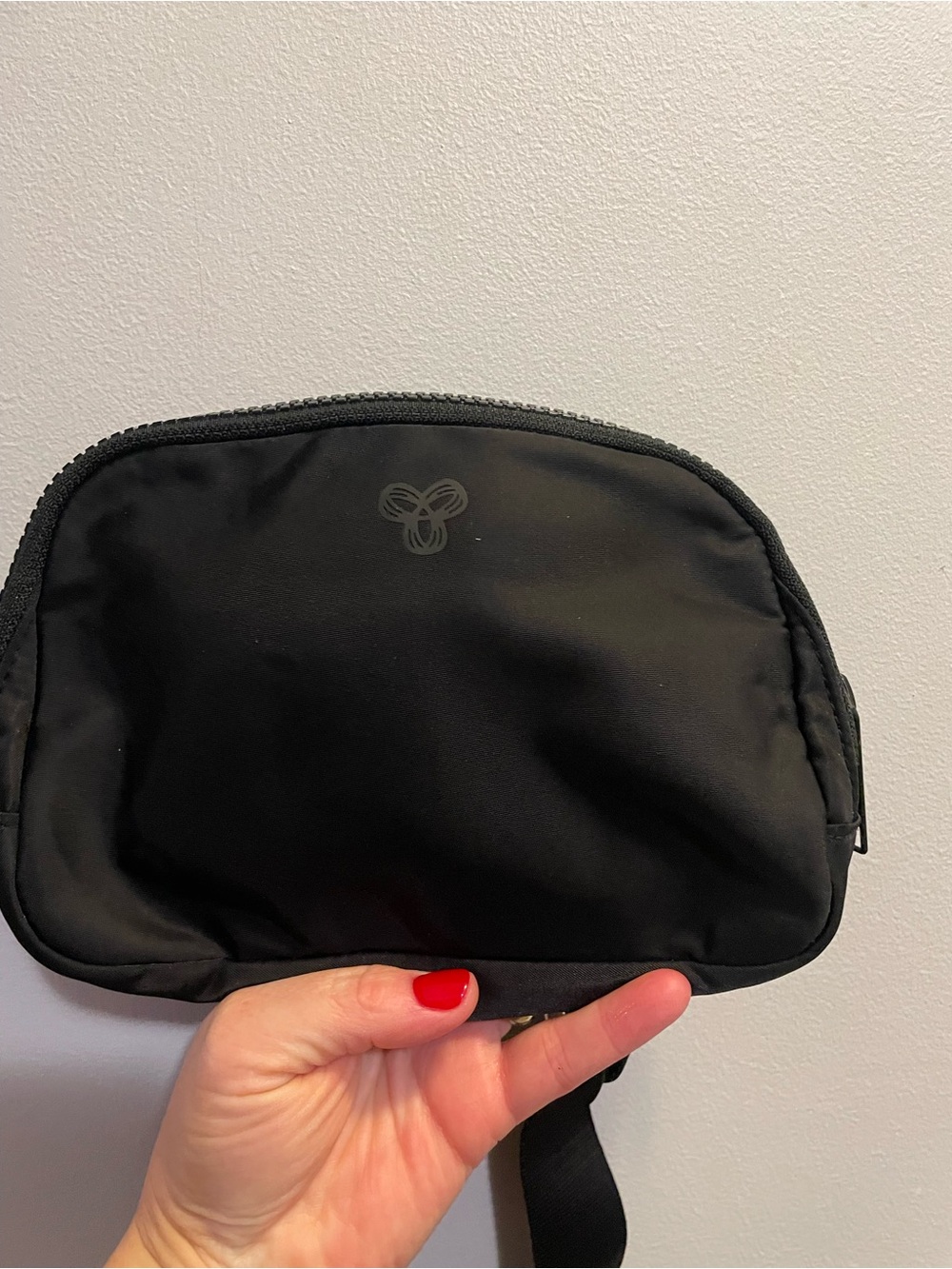TNA Black Crossbody Bag - Minimal Everyday Pouch